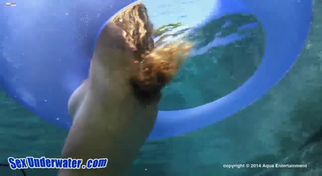 Underwater blowjob and lots of cum on WOLCams